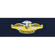 Navy Embroidered Badge: Fleet Marine Force Officer - coverall