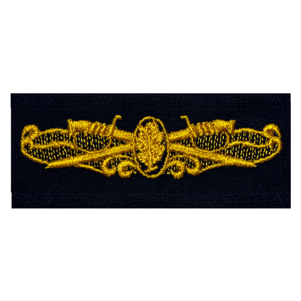 Navy Embroidered Badge: Surface Warfare Dental - coverall