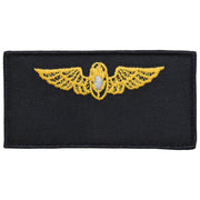 Navy FRV Cloth Blank Name-tag: Flight Surgeon with Hook