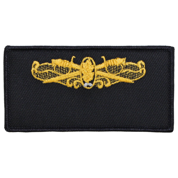 Navy FRV Cloth Blank Nametag Surface Warfare Dental with Hook