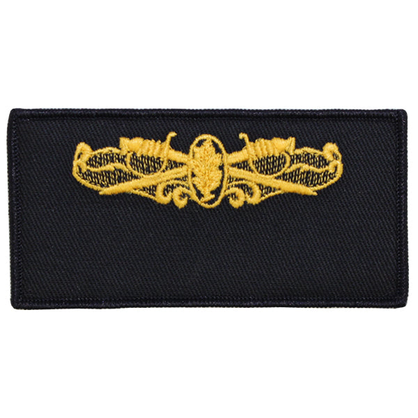 Navy FRV Cloth Blank Name-tag: Surface Warfare Medical Service with Hook