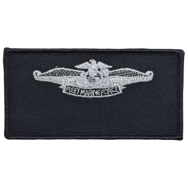 Navy FRV Cloth Blank Name-tag: Fleet Marine Force Enlisted with Hook