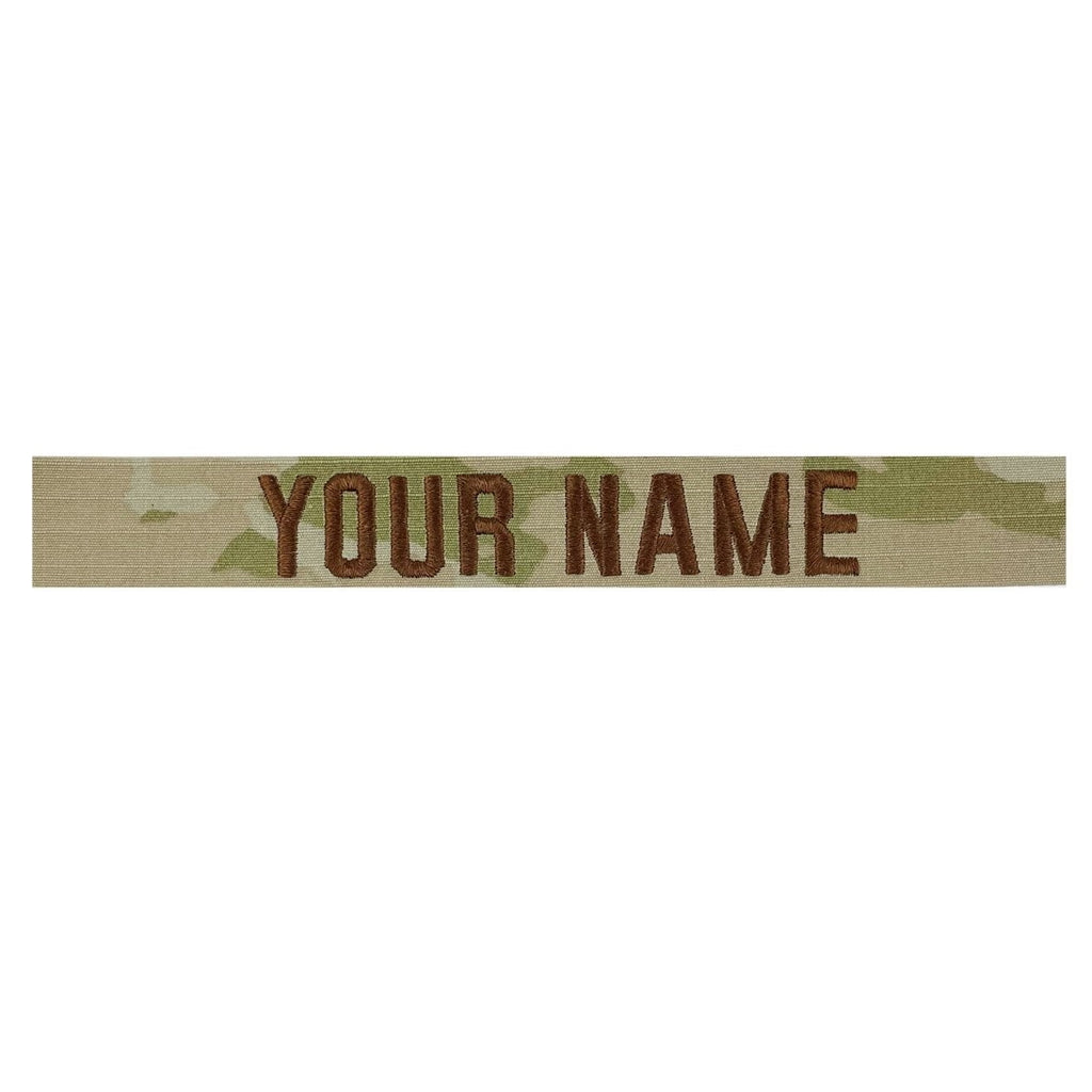Air Force Name Tape: Individual Name - embroidered on OCP Sew on