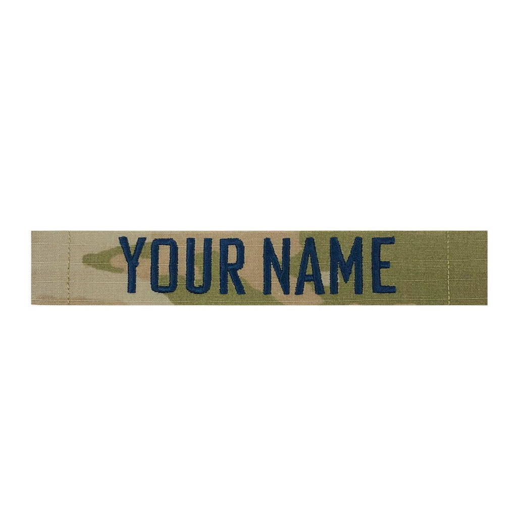 Space Force Name Tape: Individual Name - embroidered on OCP Sew on