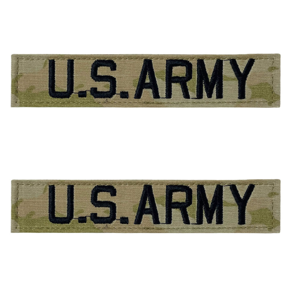 U.S. Army Name Tape (Hook Backing) – American Embroidery