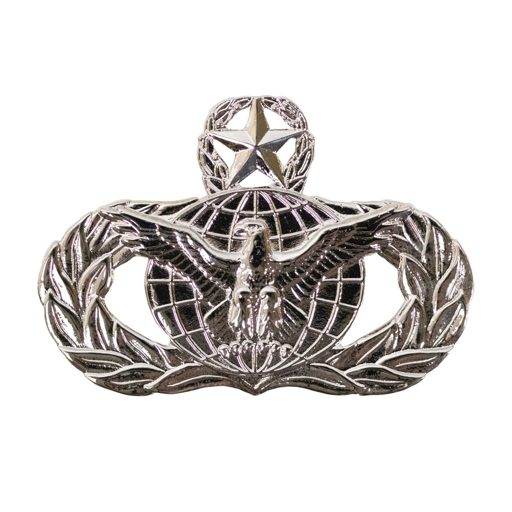 Air Force Badge: Force Protection: Master - regulation size