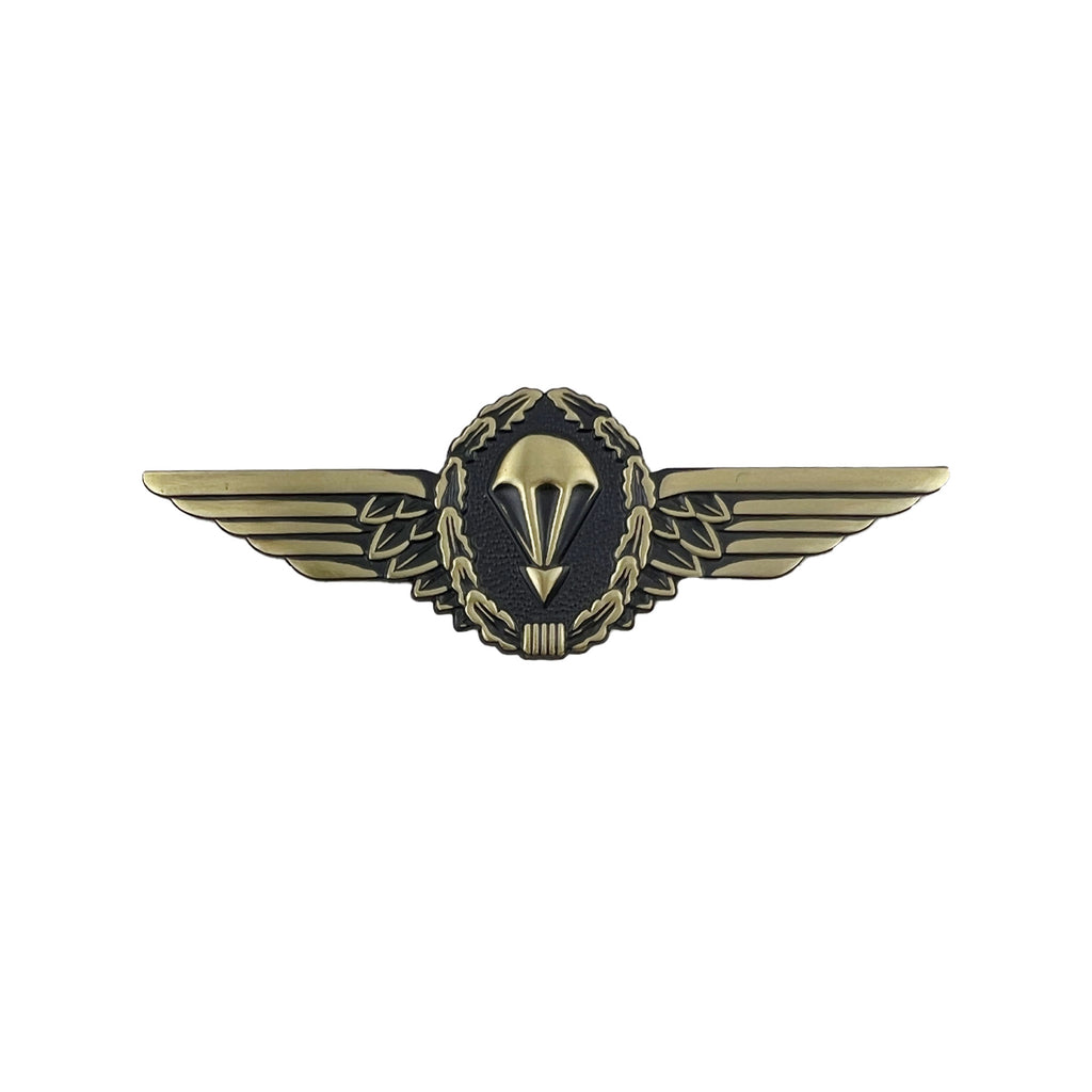 Badge: German Jump Wings Antique Gold: Small size