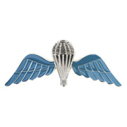 Badge: British Jump Wings - Silver/Blue Regulation size
