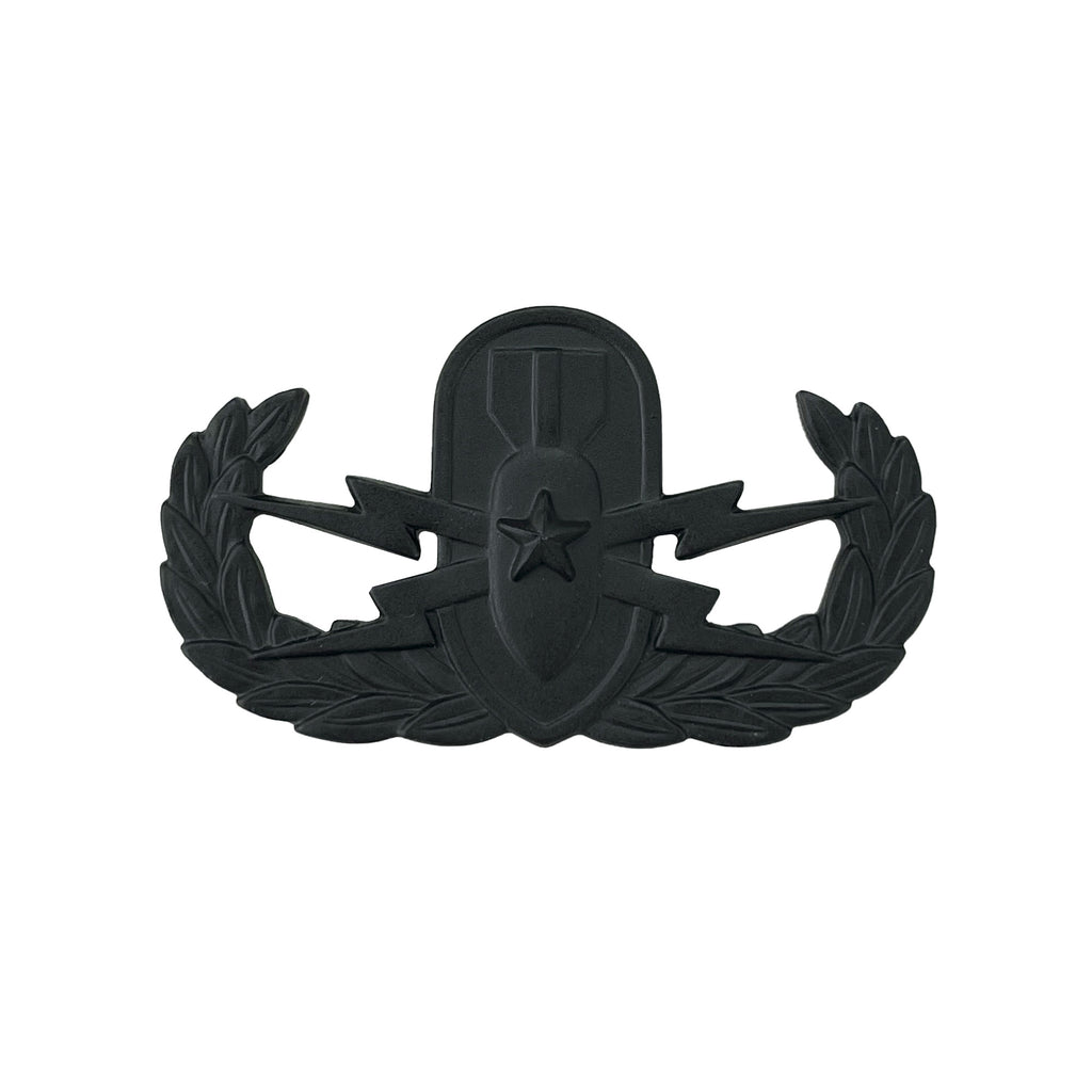 Army Badge: Senior Explosive Ordnance Disposal - black metal