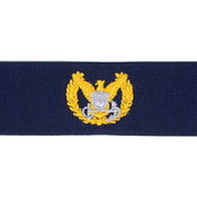 Coast Guard Embroidered Badge: Command Ashore - Ripstop fabric