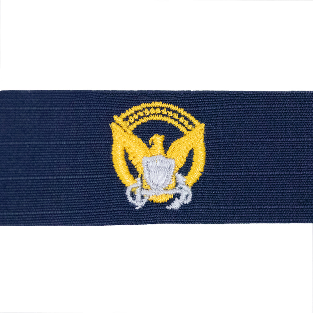 Coast Guard Embroidered Badge: Command Afloat - Ripstop fabric