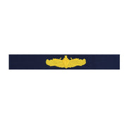 Coast Guard Embroidered Badge: Surface Warfare Officer - Ripstop fabric