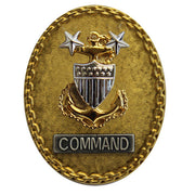 Coast Guard Badge: Enlisted Advisor E9 Command: Master - regulation size