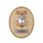 Coast Guard Badge: Enlisted Advisor E9 DCO: regulation size