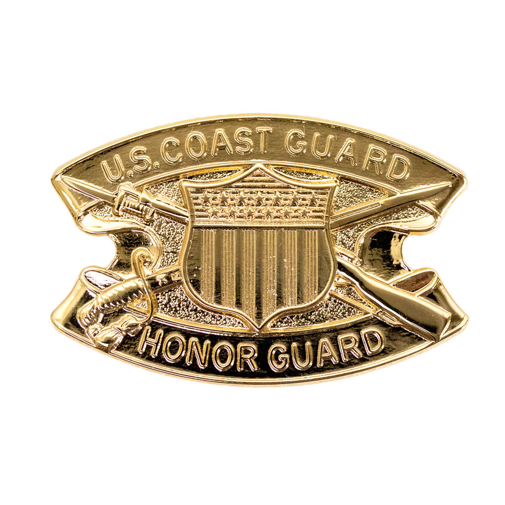 Coast Guard Badge: Honor Guard - regulation size