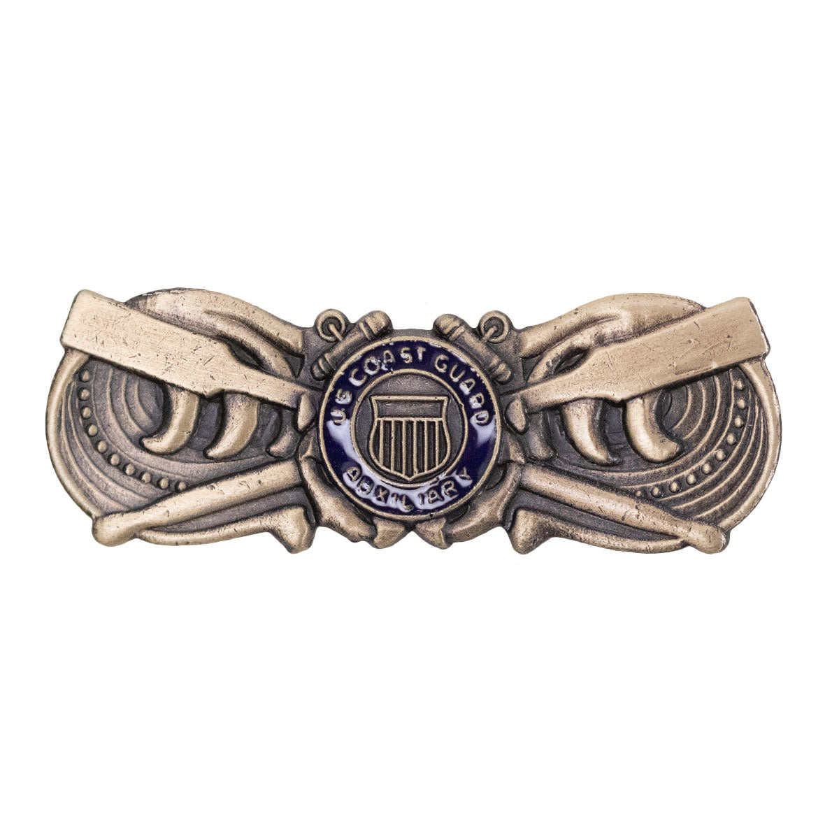 USCG Auxiliary Regulation Size Coxswain Badge