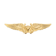 Marine Corps Badge: Unmanned Aircraft Systems (UAS) Officer Regulation Size - 24K Gold Plated