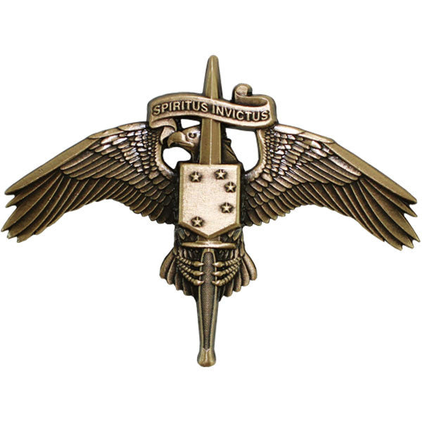 Marine Corps Miniature Badge: MARSOC Bronze Marine Corps Forces Special Operations Command