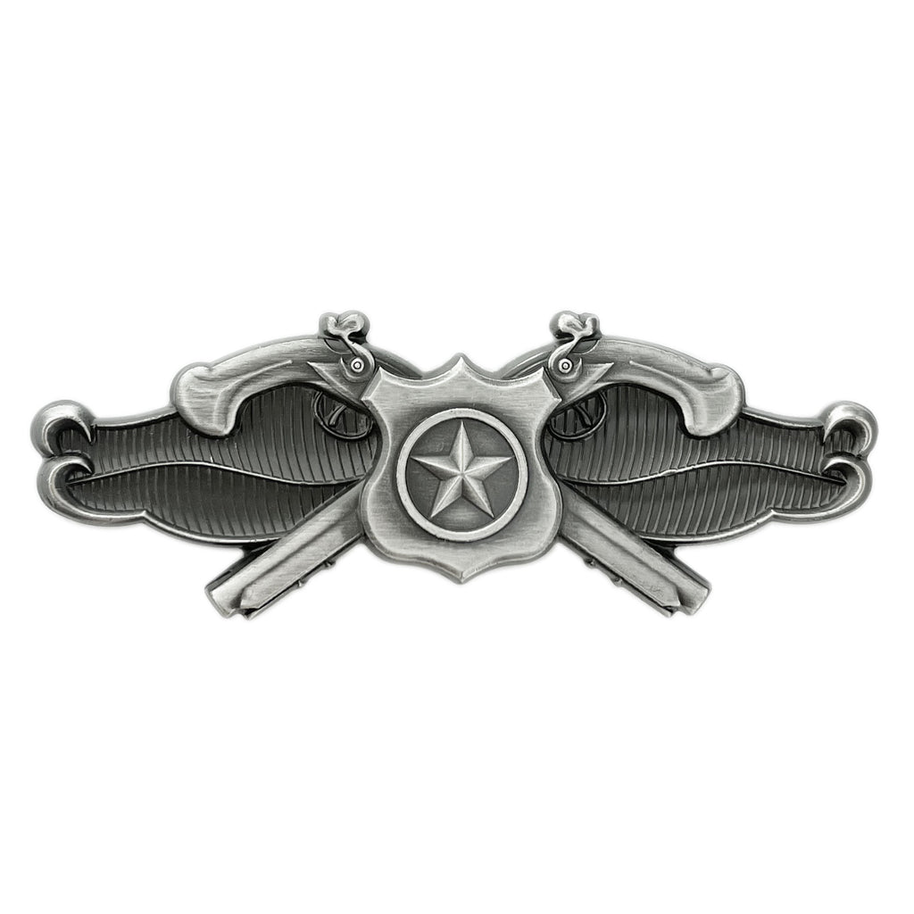 Navy Badge: Basic Security Forces Specialist - regulation size, oxidized