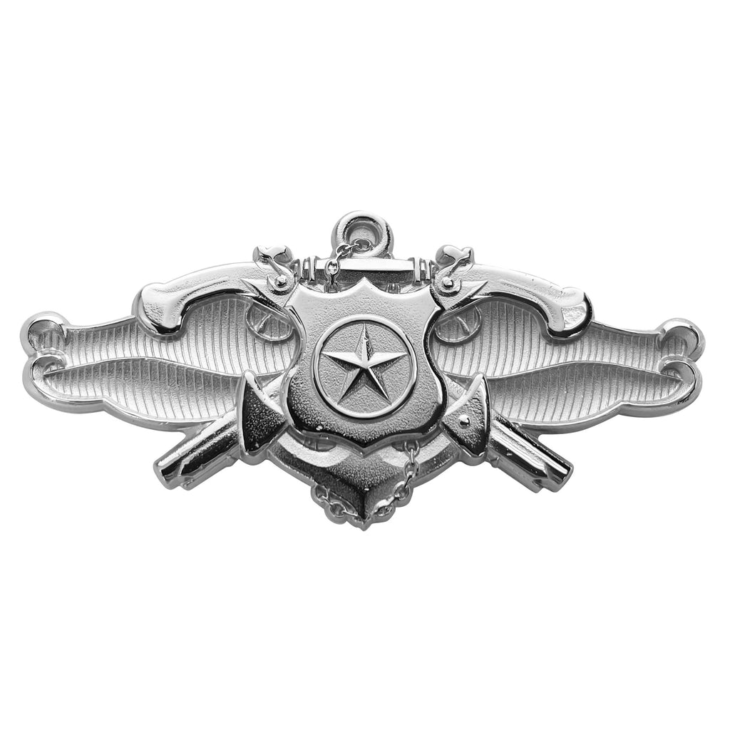 Navy Badge: Senior Security Forces Specialist - regulation size, mirror finish