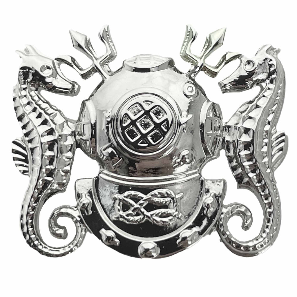 Navy Badge: Master Diver - regulation size, mirror finish