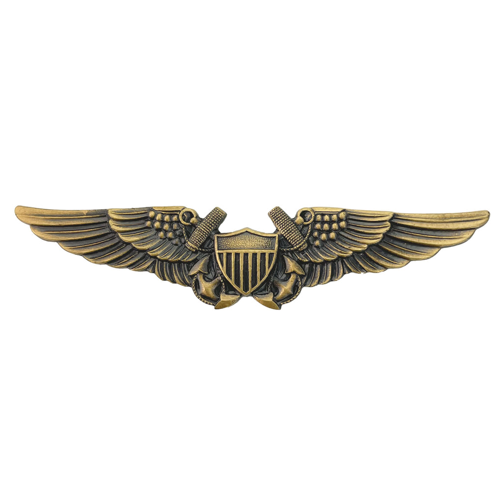 Navy Badge: Naval Flight Officer - regulation size