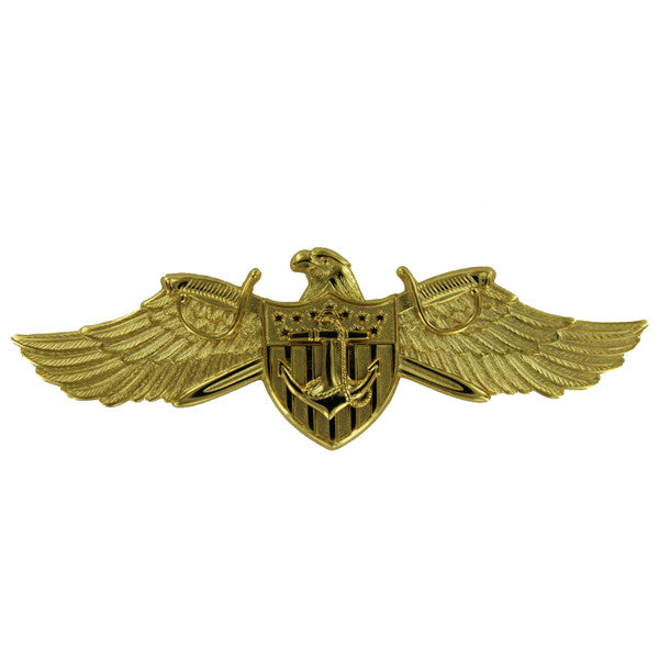 Navy Badge: Strategic Sealift Officer Warfare - regulation size