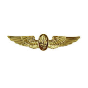 Navy Badge: Aviation Physiologist - miniature, gold finish