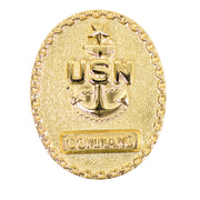 Navy Badge: Senior Enlisted Advisor E8 Command CPO - miniature