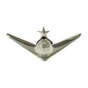 Air Force ROTC / JROTC Badge: Solo Flight Pilot with Star / Flight Certificate