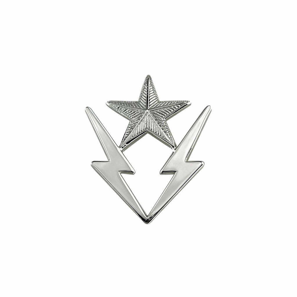 Air Force ROTC Academy Pin: AFROTC Cadet Deans/Athletic Pin with Star and Lightning Bolt