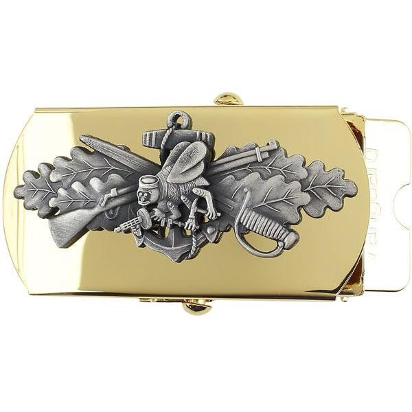 Navy Belt Buckle: Seabee Chief Petty Officer