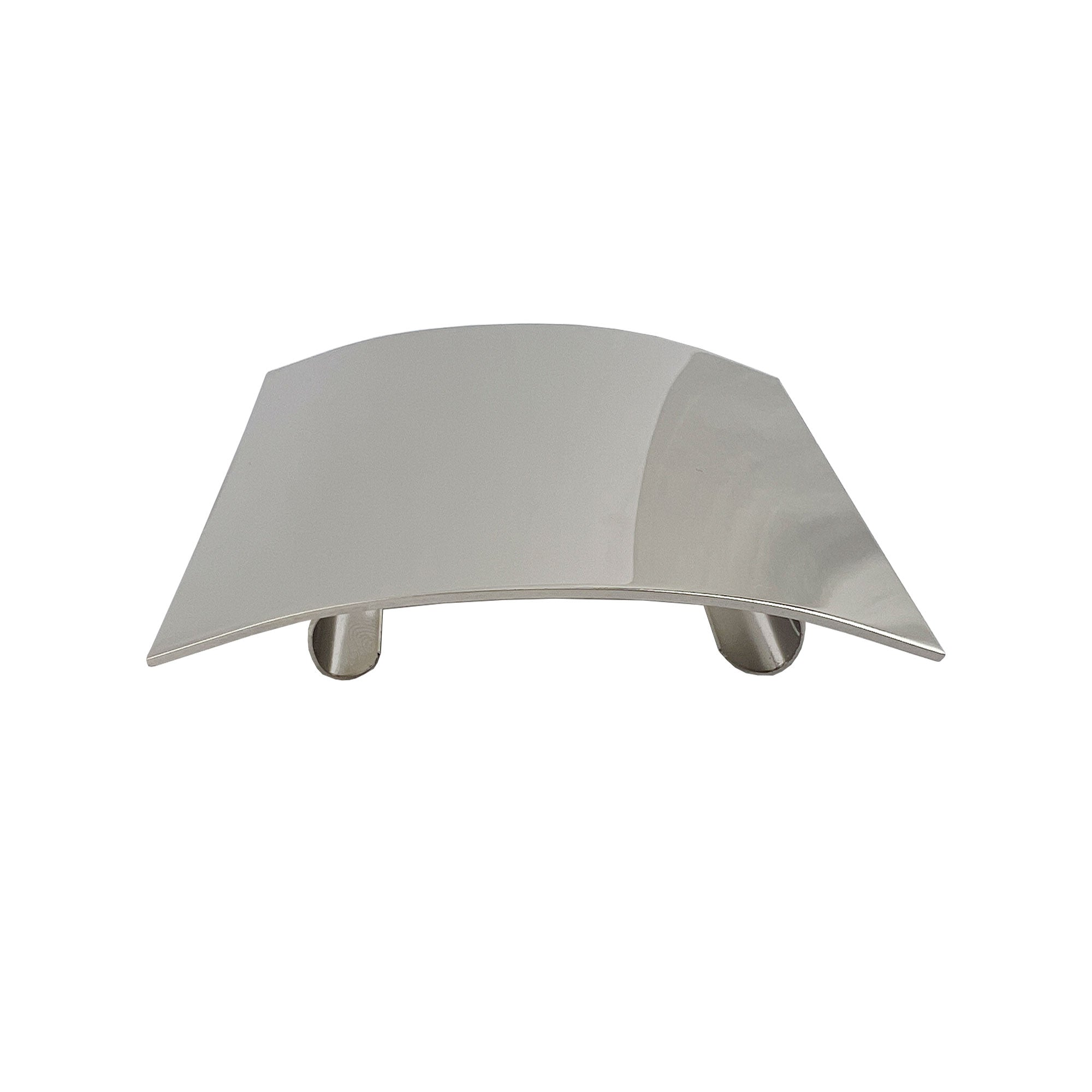 Pistol Belt Buckle: Parade Silver