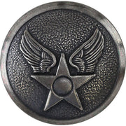 USAF Button: Hap Arnold - 30 ligne silver oxidized