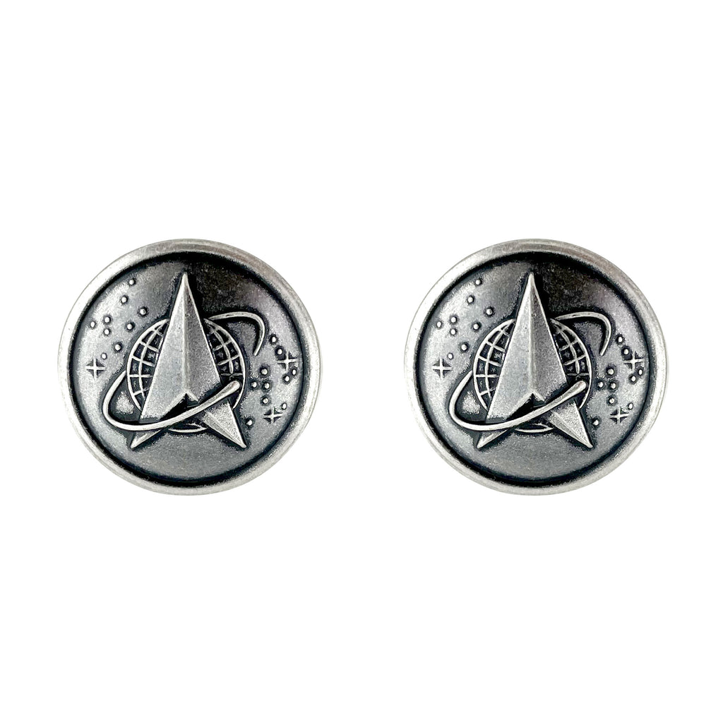 Space Force Epaulet Buttons: 25 ligne