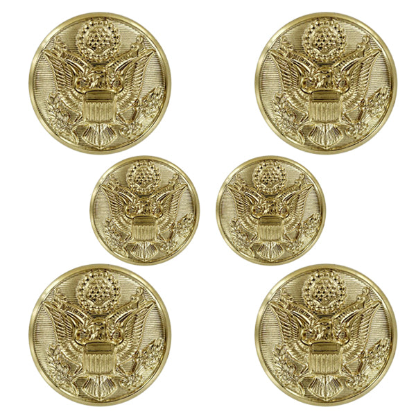 Army Button Set: Eagle 4x30 ligne and 2x25 ligne