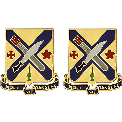 Army Crest: Second Infantry Regiment - Noli Me Tangere