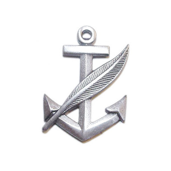 Navy Ball Cap Device: Mirror Finish Navy Counselor