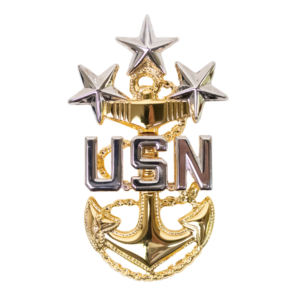 Navy Cap Device: Master Chief Petty Officer of the Navy - miniature