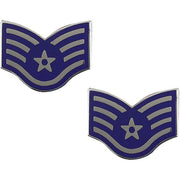 Air Force Metal Chevron: Staff Sergeant