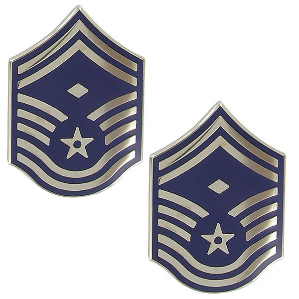 Air Force Metal Chevron: Senior Master Sergeant: First Sergeant