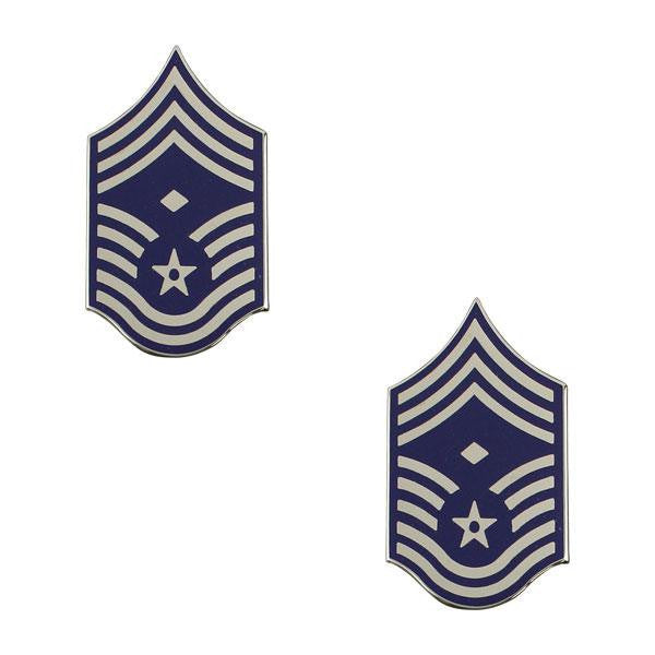 Air Force Metal Chevron: Chief Master Sergeant: First Sergeant