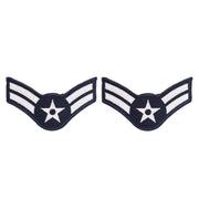 Air Force Embroidered Chevron: Airman First Class - large color