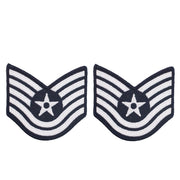 Air Force Embroidered Chevron: Technical Sergeant - small color