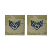 Space Force Embroidered Rank: Specialist 4 - OCP with hook