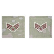 Air Force Embroidered Rank: Senior Airman - OCP with hook