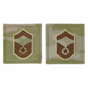 Air Force Embroidered Rank: Senior Master Sergeant - OCP with hook
