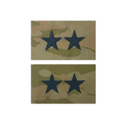 Space Force Embroidered OCP Sew on Officer Cap Rank Insignia: Major General