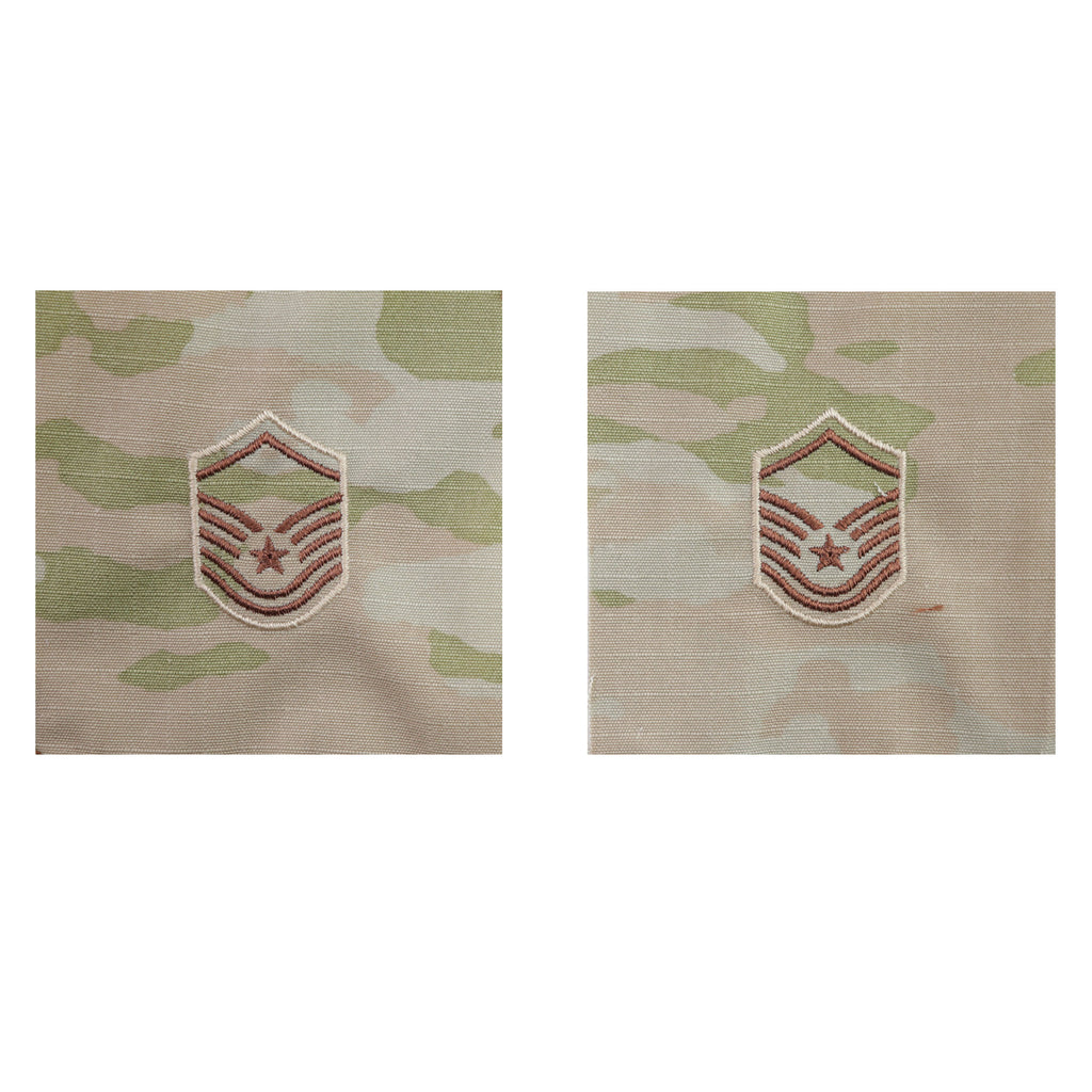 Air Force Embroidered Rank: Master Sergeant - OCP Sew on