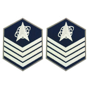 Space Force Chevron Embroidered: Technical Sergeant - Large Color